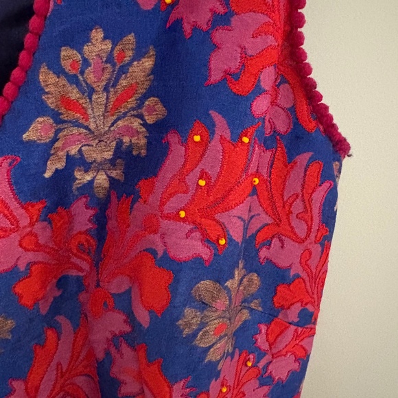 Anthropologie Payal Jain Womens Francesca Cocktail Dress Sleeveless Size 2P - Picture 6 of 12